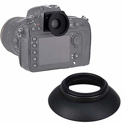 Picture of D810 Viewfinder Eyepiece Eyecup Eye Cup for Nikon D810 D800 D700 D500 D5 D4 D4S DF [2 Packs], Replace eyepiece DK-19, Fire Rock Camera Eyecup Accessories DK19