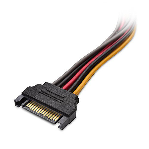 Getuscart Cable Matters Pack Pin Sata Power Splitter Cable Inches