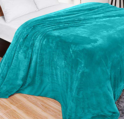 Utopia Bedding Fleece Blanket Twin Size Navy 300GSM Luxury Bed