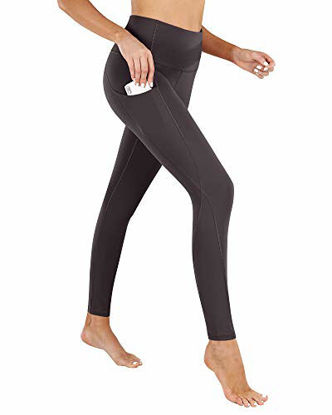 PHISOCKAT 2 Pieces High Waist Yoga Pants with Pockets for Women XX-Large