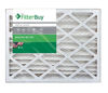 Picture of FilterBuy 11.5x21x4 MERV 8 Pleated AC Furnace Air Filter, (Pack of 4 Filters), 11.5x21x4 - Silver