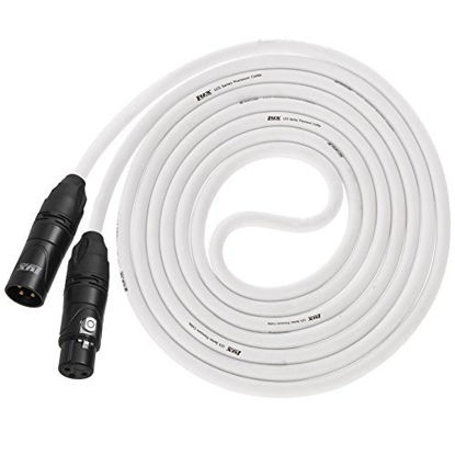 FIFINE XLR Cable, 10ft Cable with Balanced 3 PIN, XLR Male to Female Mic  Audio Cord, XLR Speaker Cable, Mic Wire, Compatible with XLR Microphone for