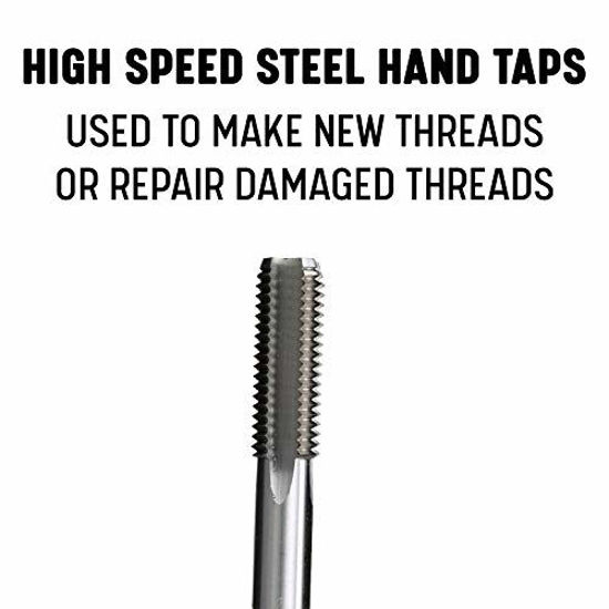 Picture of Drill America DWT54387 #12-24 UNC High Speed Steel Bottoming Tap, (Pack of 1)