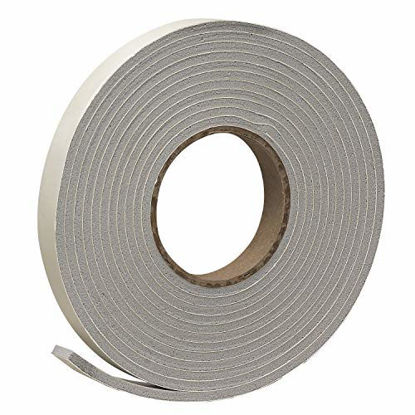 Picture of Frost King Vinyl Foam Tape - Closed Cell - Moderate Compression, 3/4" W, 3/16" Thick, 17' L, Charcoal