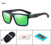 Picture of DUBERY Mens Sport Polarized Sunglasses Outdoor Riding Square Windproof Eyewear (#5), Frame width-141mm