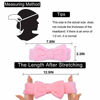 Picture of Spa Headband - 3 Pack Bow Hair Band Women Facial Makeup Head Band Soft Coral Fleece Head Wraps For Shower Washing Face (Multicolored D)