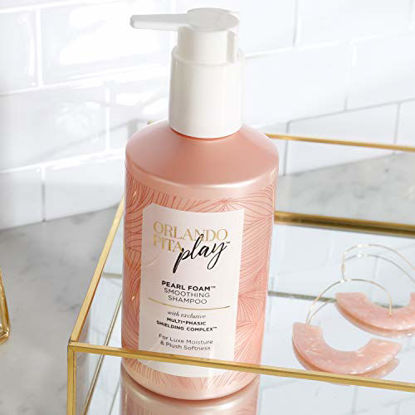 Picture of Orlando Pita Play Pearl Foam Smoothing Shampoo, Adds Moisture, Reduces Frizz, No Parabens, No SLS/SLES, 9.2 Fl Oz