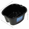 Picture of Mantello Foot Soaking Bath Basin - Large Foot Soaking Tub - Pedicure Foot Soak - Home Foot Spa (Gloss Black)