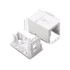 Picture of Cable Matters UL Listed 5-Pack 1-Port Keystone Jack Surface Mount Box in White