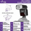 Picture of Altura Photo AP-305N Camera Flash Light with Manual Trigger for Nikon D3500 D3400 D3300 D5600 D5500 D5300 D850 D780 D750 D7500 D7200 Z6 Z7 Z50-2.4GHz I-TTL Speedlight for Mirrorless and DSLR Camera