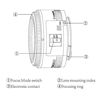 Picture of YONGNUO YN35mm F2 Lens 1:2 AF/MF Wide-Angle Fixed/Prime Auto Focus Lens Compatible with Canon EF Mount EOS Camera