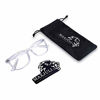 Picture of Maxjuli Blue Light Blocking Glasses,Computer Reading/Gaming/TV/Phones Glasses for Women Men(Transparent)