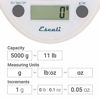 Picture of Escali Primo Lightweight Scale, 8.5 x 6 x 1.5 inches, Soft White