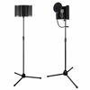 Picture of AGPTEK Microphone Isolation Shield, Foldable Adjustable Durable Studio Recording Microphone Isolator Panel for Stand Mount or Table Top