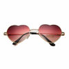 Picture of Dollger Red Heart Shape Sunglasses for Women Metal Fame Party Favor