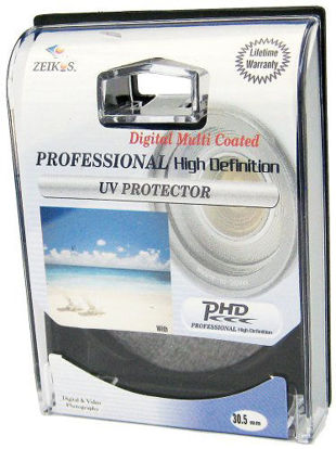 Picture of Zeikos 30.5mm Multi-Coated UV Filter For Sony PC-350, DCR-SR45 & Any Other 30.5mm Lens Camera