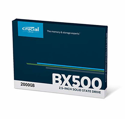 Picture of Crucial BX500 2TB 3D NAND SATA 2.5-Inch Internal SSD, up to 540MB/s - CT2000BX500SSD1