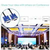 Picture of BTO VGA to VGA Cable 6 Feet Long PC Computer Monitor, Projector, Cord 1080p Full HD High Resolution, Male to Male Blue Cable (6 Feet).