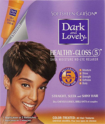 Picture of SoftSheen-Carson Dark and Lovely Healthy-Gloss 5 Shea Moisture No-Lye Relaxer, for Color Treated Hair