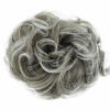 Picture of PRETTYSHOP XL Hairpiece Scrunchy Updo Bridal Hairstyles Scrunchie Voluminous Curly Messy Bun Gray Mix G19E