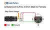 Picture of Cable Matters (1/8 Inch) Unbalanced 3.5mm to XLR Cable (XLR to 3.5mm Cable) Male to Female 3 Feet