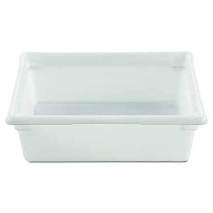 Picture of Rubbermaid Commercial Products Food Storage Box/Tote for Restaurant/Kitchen/Cafeteria, 12.5 Gallon, White (FG350000WHT)