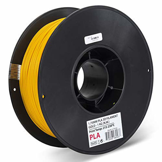 Inland 1.75mm Silver PETG 3D Printer Filament - 1kg Spool (2.2 lbs) - Micro  Center