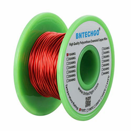 Magnet Wire, 14 AWG, Enameled Copper - 8 Spool Sizes