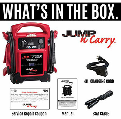 Picture of Clore Automotive Jump-N-Carry JNC770R 1700 Peak Amp Premium 12 Volt Jump Starter - Red