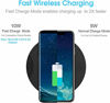 Picture of Fast Wireless Charging with Headphone Stand New Bee Sturdy 2-in-1 Headset Holder & Wireless Charger Pad for for iPhone Xs MAX/XR/XS/X/8/8 Plus Galaxy Note 9/S9/S9 Plus/Note 8/S8 (Black)