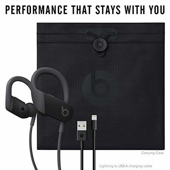 Powerbeats High Performance Wireless Earphones Apple H1 Headphone Chip Class 1 Bluetooth 15 Hours of Listening Time Sweat Resistant Earbuds