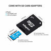 Picture of Micro Center 64GB microSDXC Card 2 Pack UHS-I Flash Memory Card C10 U3 V30 4K UHD Video A1 R/W Speed up to 95/30 MB/s Micro SD Card with Adapter (64GB x 2)