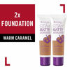 Picture of Rimmel, Stay Matte Foundation, Warm Caramel (2-Pack)