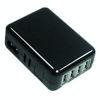 Picture of iFlash Four USB Ports Home/Wall Charger for Apple iPad/iPad 2/The New iPad, iPhone 3G/3GS/4/4S, iPod Touch 4G, Nano 6th