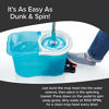 Picture of Hurricane Spin Mop Home Cleaning System by BulbHead, Floor Mop with Bucket Hardwood Floor Cleaner