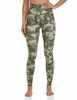 Picture of Colorfulkoala Women's High Waisted Pattern Leggings Full-Length Yoga Pants (S, Green & Beige Mixed Splinter Camo)