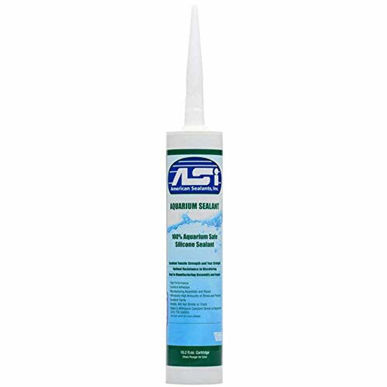 Picture of Black Aquarium Silicone Sealant - 10.2 Fluid oz Cartridge