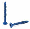 Picture of CONFAST 1/4" x 2-1/4" Flat Phillips Concrete Screw Anchor with Drill Bit for Anchoring to Masonry, Block or Brick (100 per Box)