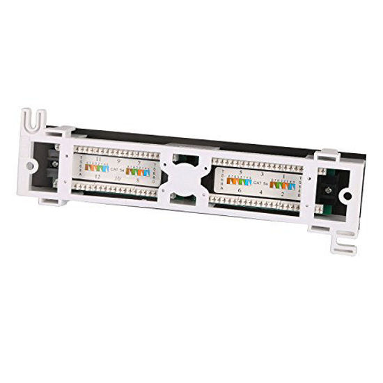 Picture of Dshot12 Port UTP 10 inch Cat5e Network Wall Mount Surface Patch Panel