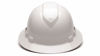 Picture of Pyramex Ridgeline Full Brim Hard Hat, Vented, 4-Point Ratchet Suspension, White