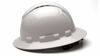 Picture of Pyramex Ridgeline Full Brim Hard Hat, Vented, 4-Point Ratchet Suspension, White