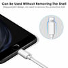 Picture of Headphone Adapter for iPhone 11 Dongle Charger 3.5mm Jack AUX Audio Splitter for iPhone 11/X/XS/Max/XR 7/8/8 Plus Accessory Dongle Headset Cable Convertor Support All iOS Systems-White