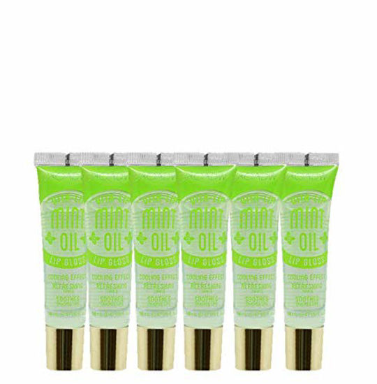 Picture of 6-PACKS Kiss Broadway Clear Lip Gloss (Mint Oil)