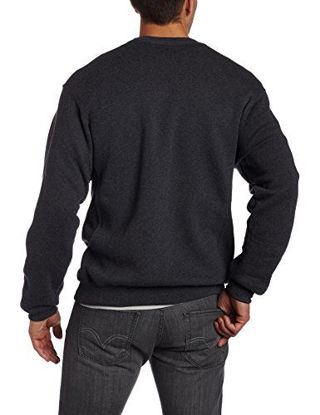 Picture of Russell Athletic Men's Dri-Power Fleece Sweatshirt, Black Heather, 3X-Large