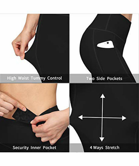 GetUSCart- Fengbay High Waist Yoga Pants with Pockets,Yoga Capris