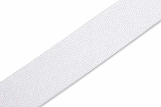 Picture of Levy's Leathers MSSC8-WHT Signature Series Cotton Guitar Strap, White