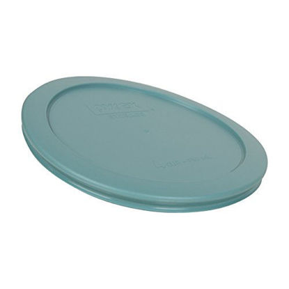 Picture of Pyrex 7201-PC Round 4 Cup Storage Lid for Glass Bowls (4, Turquoise)