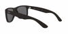 Picture of Ray-Ban unisex adult Rb4165 Justin Sunglasses, Black Rubber/Grey Mirror, 51 mm US