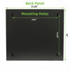 Picture of NavePoint 9U Basic IT Wall Mount Network Server Data Cabinet Rack Glass Door Locking Black