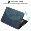 Picture of WALNEW Cover Case for All-New Kindle 10th Gen 2019 Released (Model No. J9G29R) - Slim Auto Wake/Sleep Protective Case for Kindle 2019 (Will Not Fit Kindle Paperwhite or Kindle Oasis), Blue Flowers